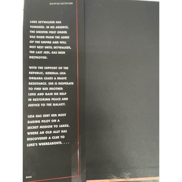 Disney Star Wars The Force Awakens 2016 Collectors‎ Book - Picture 4 of 9